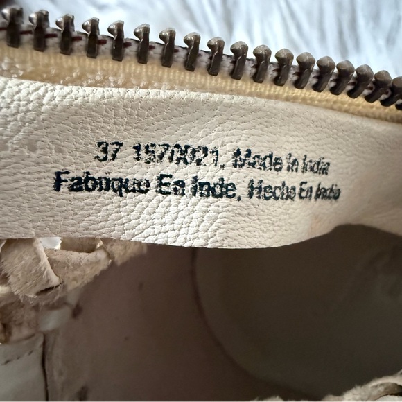 FREE PEOPLE In The Loop Woven Boots Size 37 - Picture 13 of 14